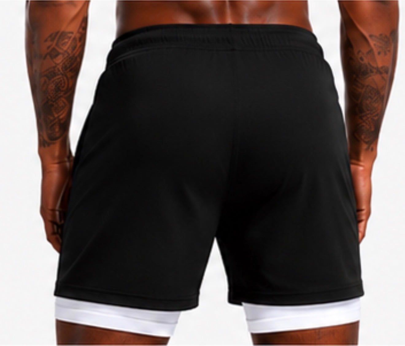 PsalmFit Men’s 2-in-1 Performance Training Shorts